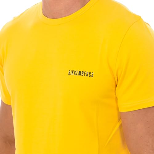 T-shirt Bikkembergs Stretch Homme avec dos imprimé original