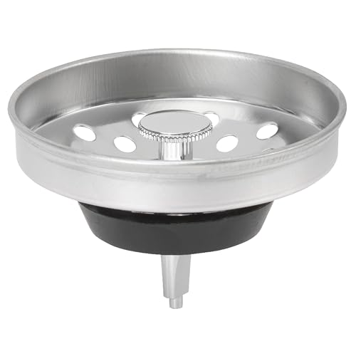 Colador para fregadero de acero inoxidable 3.5 pulg