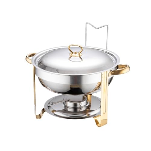 Set para Buffet con Calentador de Alcohol y Bandeja