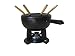 Produktbild Staub 40509-912-0 Fondue Set, 20 cm, 1,75 L mit mattschwarzer Emaillierung im Inneren des Topfes, schwarz