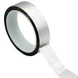 MORYTRADE メッキテープ ラッピングテープ デコレーション 粘着あり 2cm×50m 艶無しシルバー (マット)