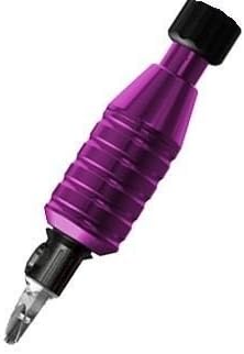 Cheyenne Hawk Tattoo Machine Grip Sleeve, Adjustable 25mm, Purple