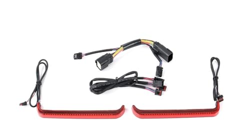 Feux de sacoche arrière moto LED triple intensité frein et clignotant pour CVO