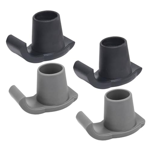 BESPORTBLE 4pcs Anti-Slip Mats for Ski Glide Covers Sled Accessories Senior Feet Protectors