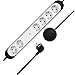 Produktbild REV 0012601103 Steckerleiste, Mehrfachsteckdose 6fach, Kabel 1,5m, max. 3500W, mehrfarbig