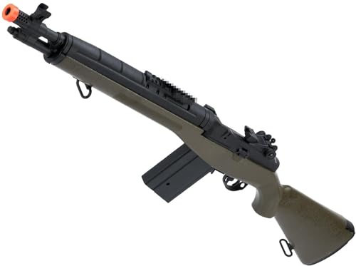 Evike Airsoft - CYMA Sport SOCOM 16 Airsoft M14 Full Size AEG Airsoft (Package: OD Green/Standard/Gun Only)