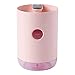 SHIXUE Nawilżacze, akumulator USB obsługiwany, cicha obsługa, automatyczne odcinanie, Night Light Funkcje, Nawilżacze do sypialni Duży pokój,Pink