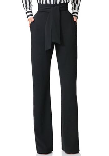 Lucuna Women's Dress Pants High Waisted Wide Leg Work Pants Slacks Office Business Casual Trousers