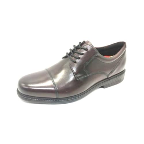 Rockport Men's Charles Road Cap Toe Oxford Burgundy 8.5 Medium