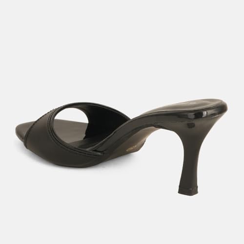 Image of DROP BOLD OPEN TOE SLIM HEELS FOR WOMEN