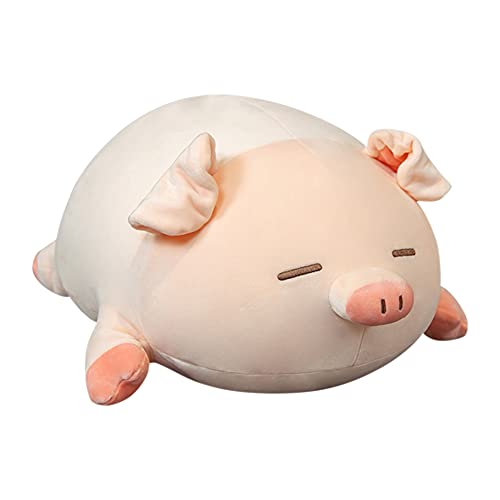 LICHENGTAI Cerdo Gigante Animal de Peluche Gran Cerdo Juguete de Peluche, Animal de Peluche de Juguete Muñeca de Peluche Gigante para Niños Cumpleaños Navidad, 50 CM