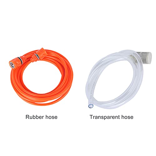High Pressure Car Washing Machine Kit 12V Electric Pump + Wash Sprayer 2 Modes + Power Cable + Hoses by HUNYA - Image 5