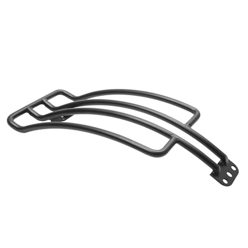 Porte-bagages arrière moto rigide pour BMW R18 support solo noir mat robuste