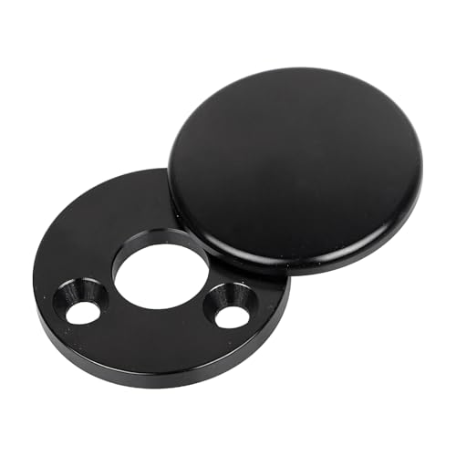 YDLMT Black Motorcycle Fork Lock Cover Kits Fit for Harley Road King Classic Police FLHP FLHRC FLHR CVO EFI FLHRCI 1994-2013