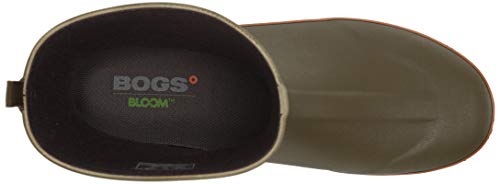 Bogs Men's Digger Mid Ankle Boot, Olive, 12 #TOP4