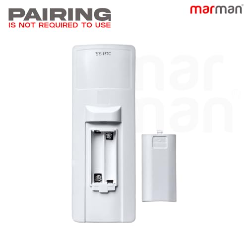 Image of marman Compatible with Panasonic AC Remote Control Original Model 157C Suitable for 1 | 1.5 | 2 Ton Split & Window Inverter AC - Match Remote Keys Exactly to Replicate Genuine Remote Function