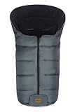 Fillikid Winterfußsack Eco Komfort | Kuscheliger Baby-Fußsack universal für Babyschale & Autositz | für Kinderwagen, Buggy & Sportwagen | warmer Fußsack waschbar