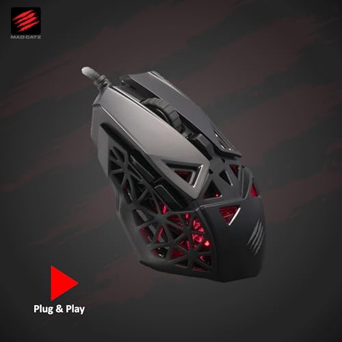 Mouse da gioco M.O.J.O. M1 - Peso leggero 70 g - Sensore ottico 12000 DPI - Effetto di illuminazione RGB personalizzabile integrato - Design a piramide cava - Interruttore DAKOTA brevettato - - Mouse gaming - Immagine 5