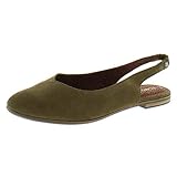 TOMS Julie Slingback Olive 8 B (M)