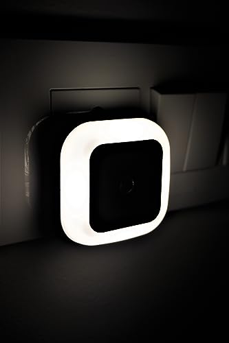 Image of Hoard Led Plug In Smart Night Lamp With Automatic Sensor Smart Led Night Lamp -(Whiskey White) Pack Of 1(Polycarbonate)