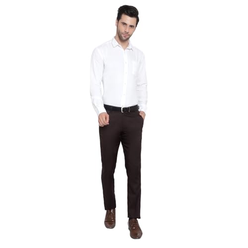 Image of SUCHEH Men's Reguler Fit Polycotton Trouser Pant's Formal Trouser Casual Trouser Pants