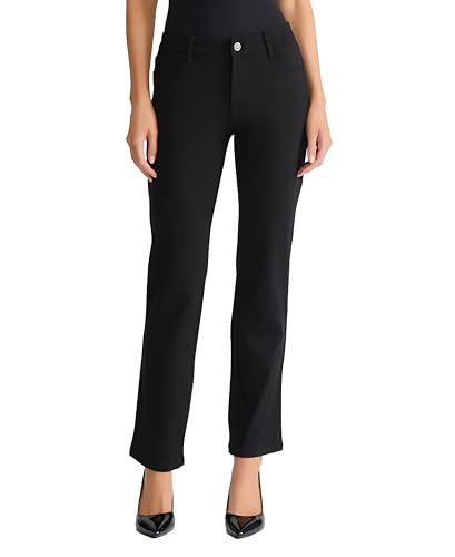 Jones New York Women's Lexington Mid Rise, Straight Leg...