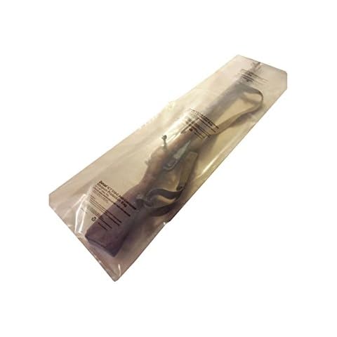 Zerust Anti-Corrison Rifle Bag 18" x 60" Plain Closure - Pack of 3, Zerust VCI Rust Preventative Shotgun Storage Bag, Made in USA Cover