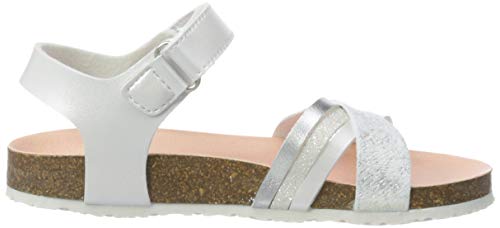 Pablosky 483800, Sandali-Ragazza Bambina, Bianco
