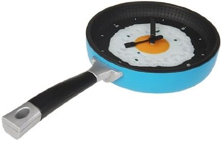 HUMPS Innovation Wall Decoration Frying Pan Clock (Blue)