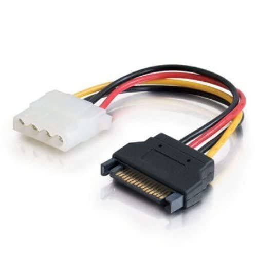 Mak World® SATA to IDE Power Cable 15 Pin SATA Female to Molex IDE 4 Pin Female Adapter Extension Hard Drive Power Supply Cable (B0D235LR22) Amazon Price History, Amazon Price Tracker