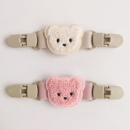 REDYY Elastic Baby Suspender Pants AntiSlip Strap Clip Toddlers Clothing Backpacks Shoulder Strap Pants Cute Bear Clip Shoulder Str3