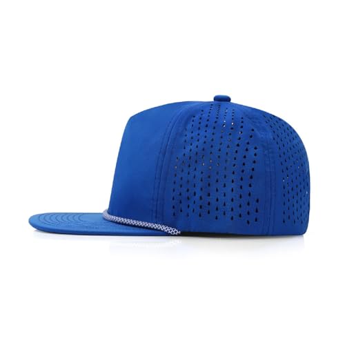 Image of Quick Dry Fit Baseball Cap - Water Repellent Sun Hat for Fishing, Running, Hiking, Golf, Surfing, Sailing, Boating