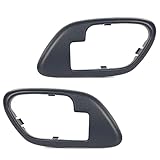 CROSSDESIGN Inside Door Handle Bezels Trim Compatible with Chevy Tahoe C1500 K1500 C1500 C2500 K1500 1995-1999/ Fit for GMC Suburban 1995-1999/ Fit for GMC Yukon 95-99 1 Pair Blue 15708081 15708082