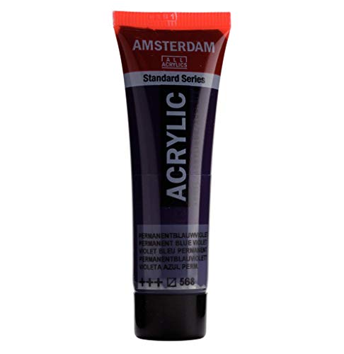 Amsterdam Serie Standard Tubo acrilico 20ml Blu permanente Viola 568 (17045680)