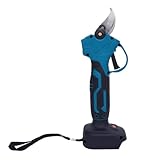 RASTKY Schnurlose Elektrische Gartenschere Effiziente Bürstenlose Gartenschere für Äste mit 2,5 Zoll Durchmesser für Gärten, Obstgärten ABS