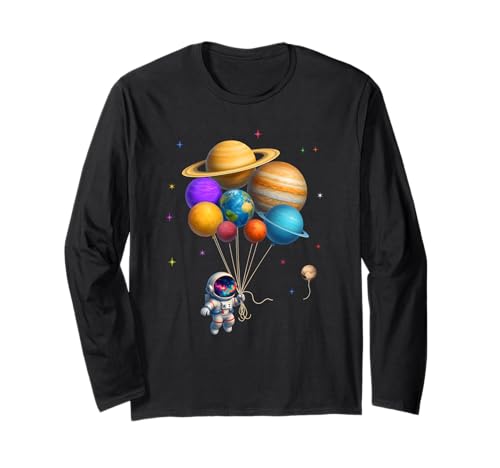 Funny Astronaut Planets gift Astronomy Solar Sysyem Balloons ����T�V���c