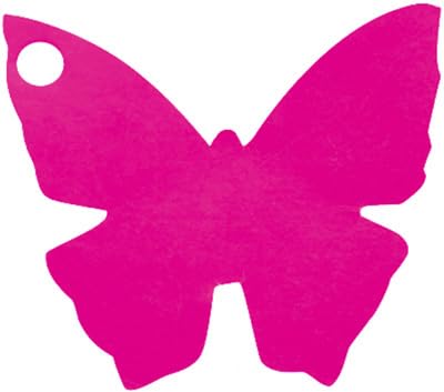 Artificielles.com - Marque Place x10 Papillon Fuchsia 4 x 4 cm - couleur: Rose fushia 730