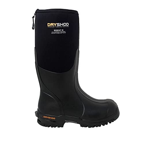 Dryshod Mudcat Rugged Knee High Work Boot MDC-MH-BK