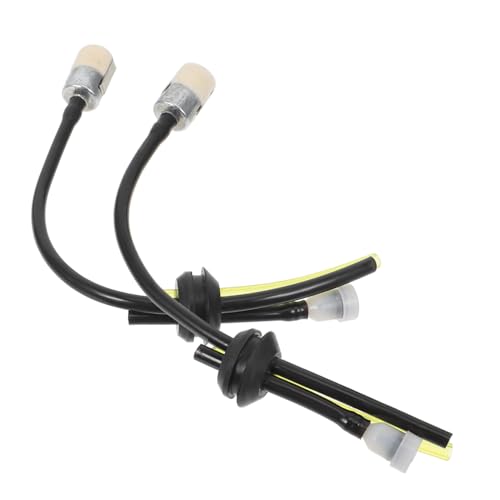 PAMINGONO 2個小型エンジン用 燃料ライン ホース ガソリン燃料ガスライン 芝刈り機 チェーンソー 草刈り機交換部品 素材 耐久性のある