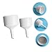 GALPADA Buchner Laboratory Filter Funnels 100ml Amp; 60ml Wide Mouth Filling Funnels for Liquid Transfer Suitable for Lab and Industrial Use