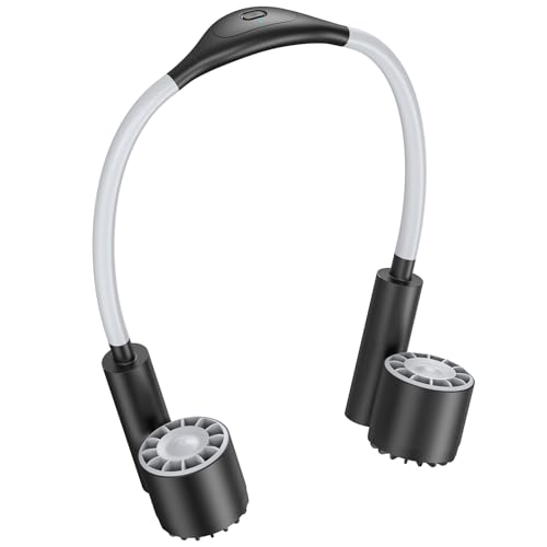 Ventilador de cuello para exteriores e interiores con carga USB 4