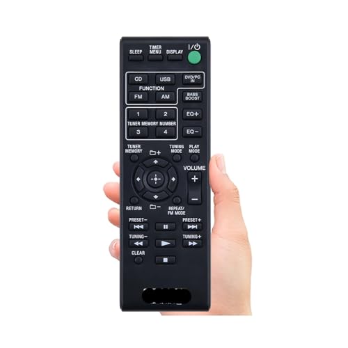 Télécommande RM-AMU216 compatible avec SS-SBT20 et MHC-EC619IP - 5