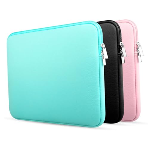 Funda para portátil 13 pulgadas rosa Mikinona con cremallera