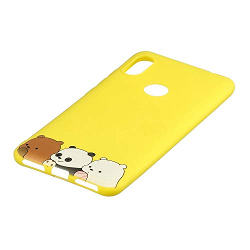 Huiran Panda Carino Cover per Huawei Y6 (2019)