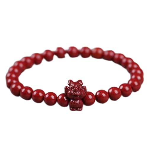 Bracelet femme chaîne rouge ajustable pour retrouver sérénité avec pierre précieuse