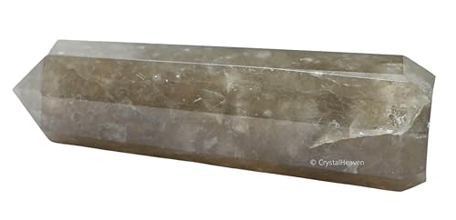 Image of Crystal Heaven Certified Smoky Quartz Tower Obelisk Point For Chakra, Healing And Balancing - Aaa Grade Original Certified Gemstone Agate For Reiki Meditation Yoga Spiritual (2-3 Inches)