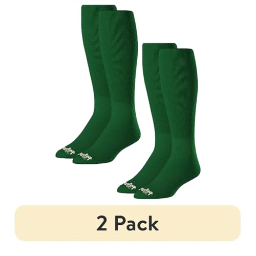 Rawlings Unisex Athletic Socks Baseball Socks (pack of 4)