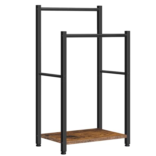 HOOBRO Free Standing Towel Rack for Bathroom, 2 Tier...