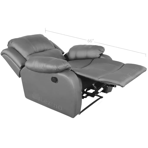 Image of Amey Era Recliner Sofa 1 Seater 1R Manual Grey