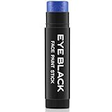 Royal Blue Eye Black Stick,Sports Glitter Eye Black for Baseball Football Softball, Anti-Glare Under Eye Grease Stick Sports Favor Spirit Day Accessories